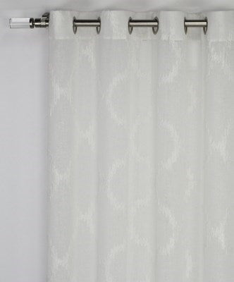 Vogel Curtain Panel - White