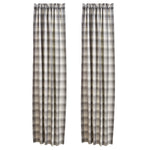 Curtain - Limesone Lined Panel Pair