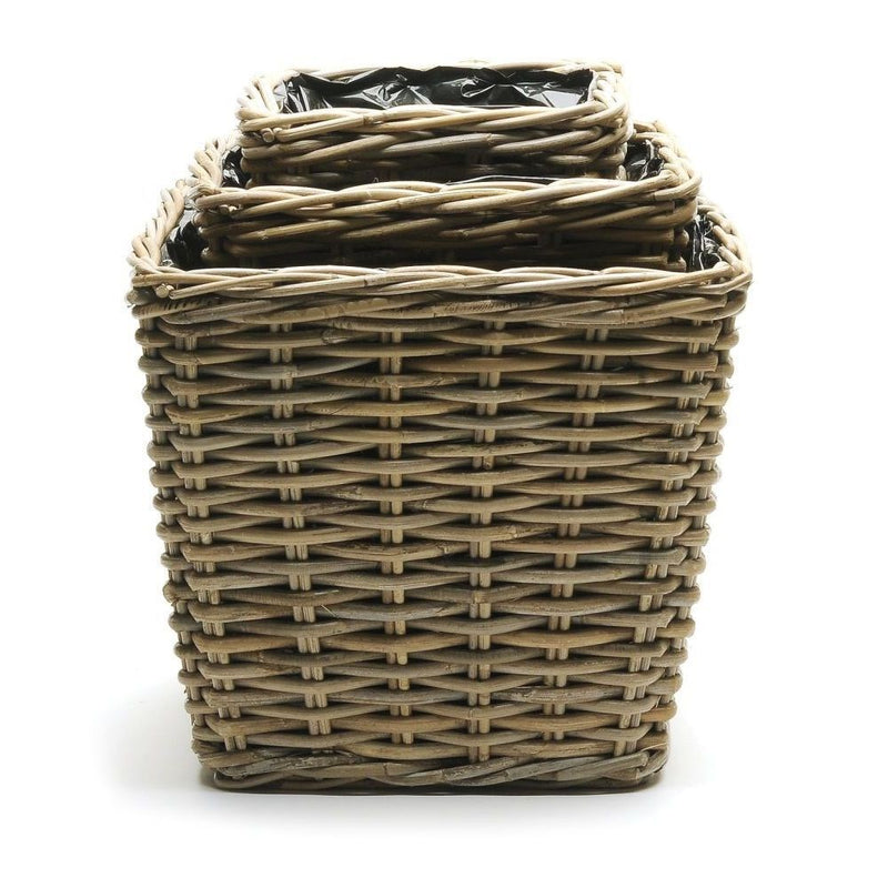 Big Square Planter Basket - Lined