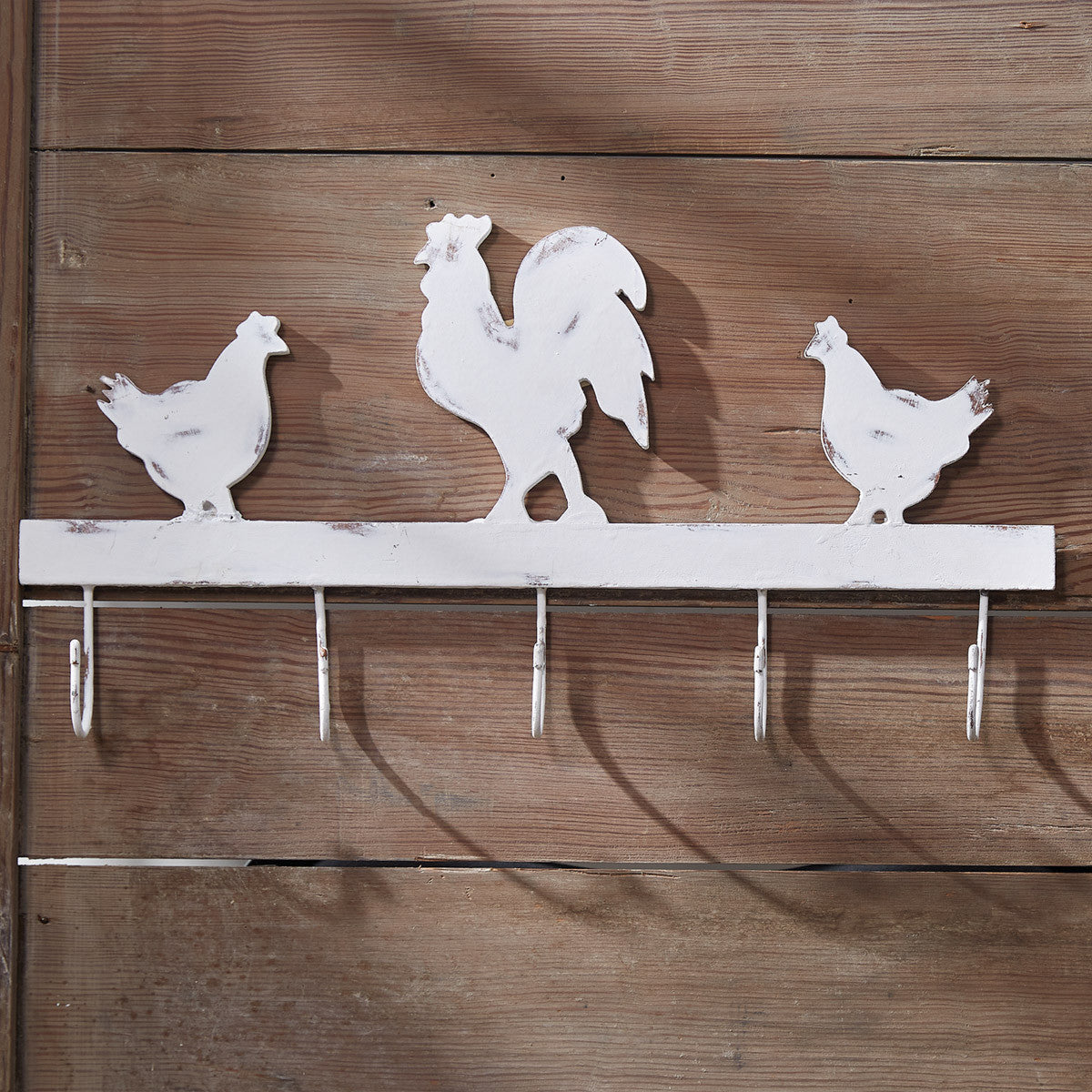 Rooster Hook - Distressed Cream