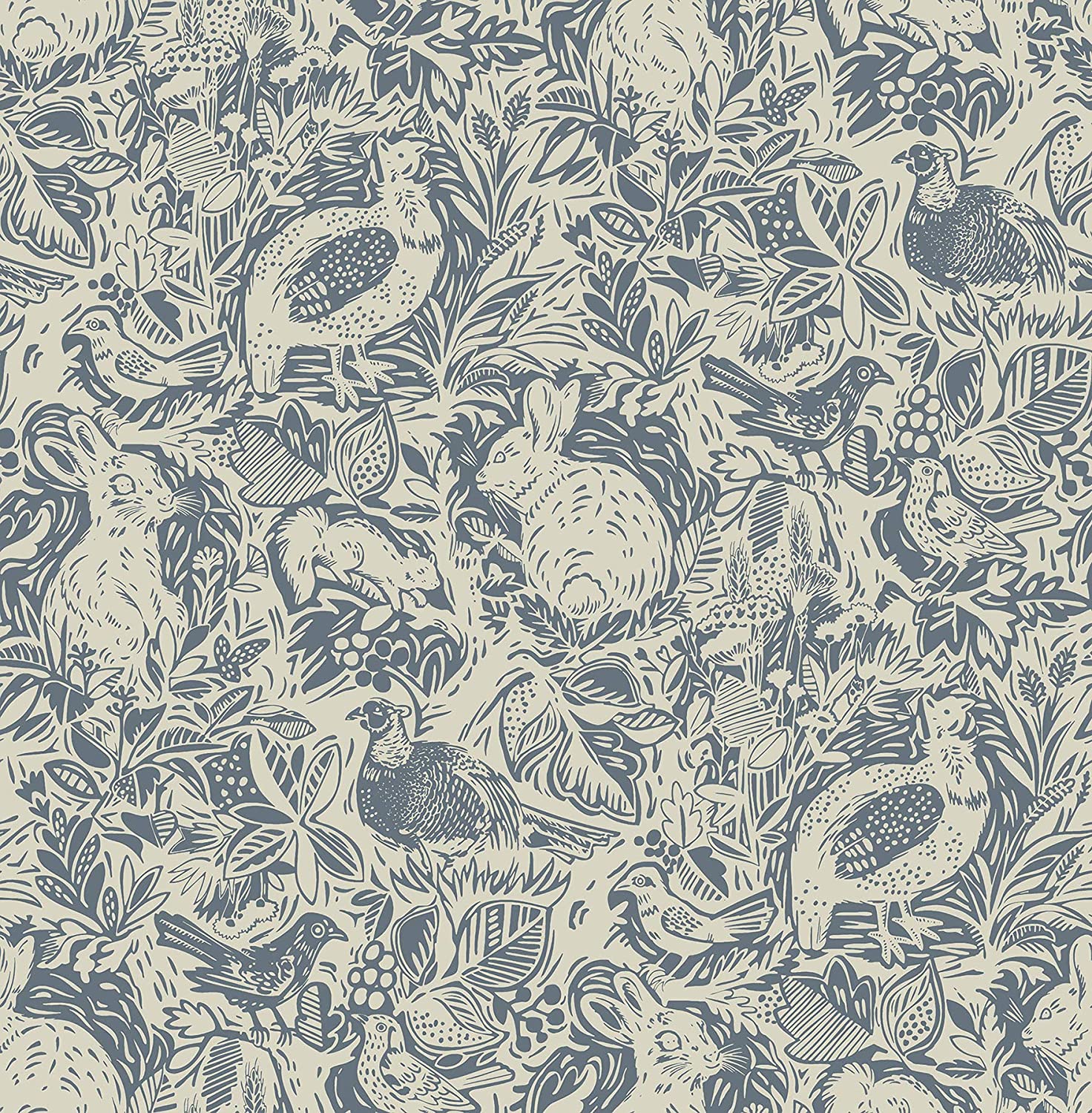 Peel & Stick Wallpaper - Blue Terrene