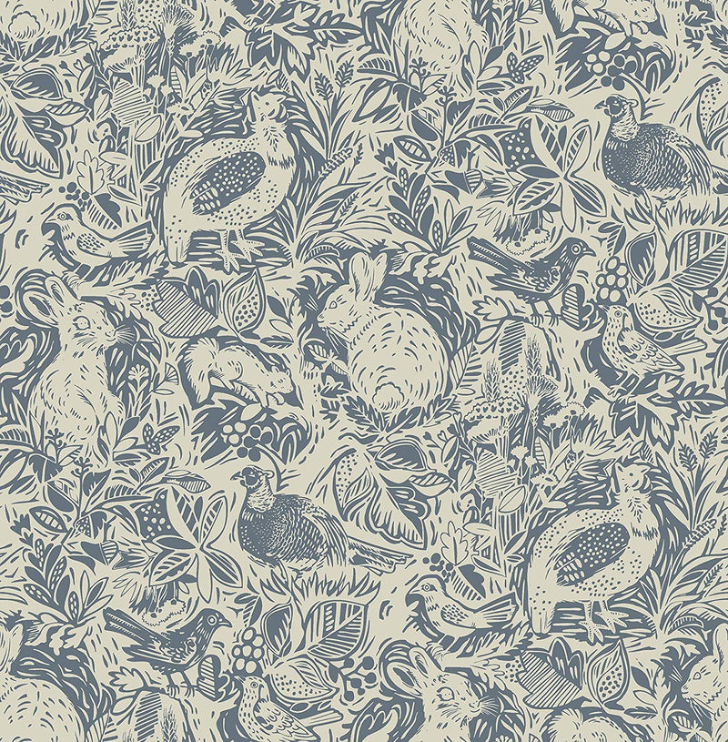 Peel & Stick Wallpaper - Blue Terrene