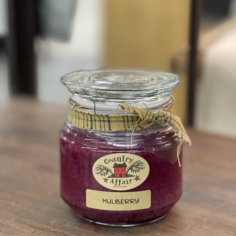 Small Candle Jar - Mulberry