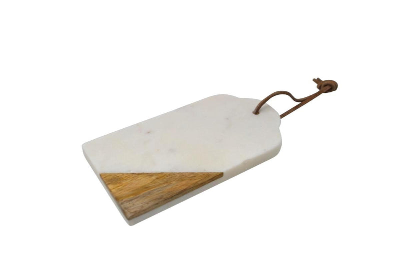 Small Board Wooden Corner - White